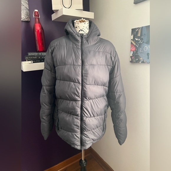 Spyder Jackets & Blazers - SPYDER Gray Puffer Jacket
